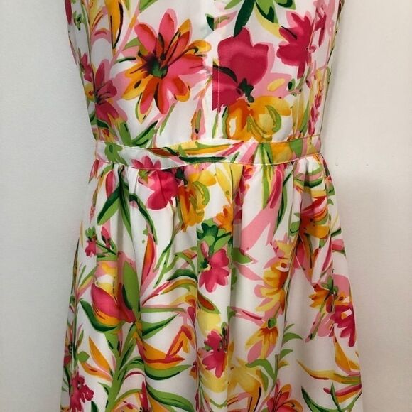 J. Crew Size 0 Spaghetti Strap Pretty Summer Dress! - Picture 4 of 11